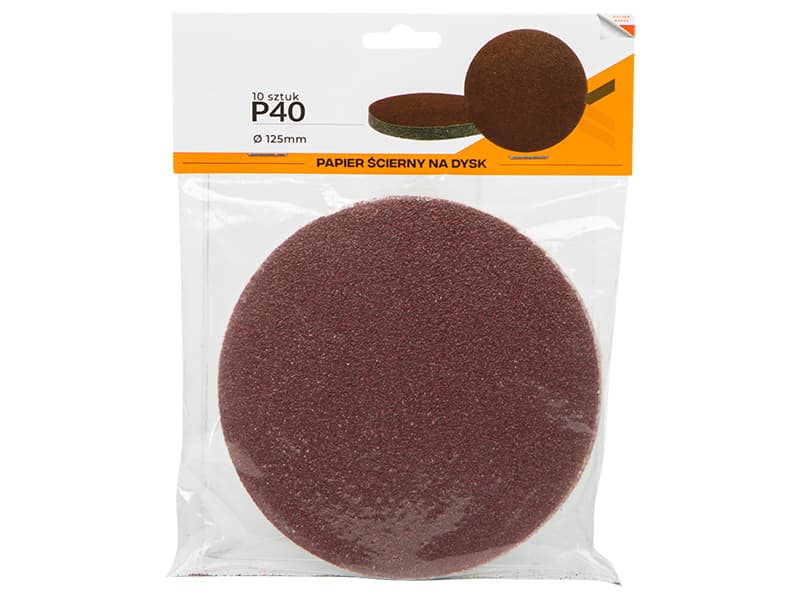 Blow Brusni papir za disk 125mm, 10 kos 2