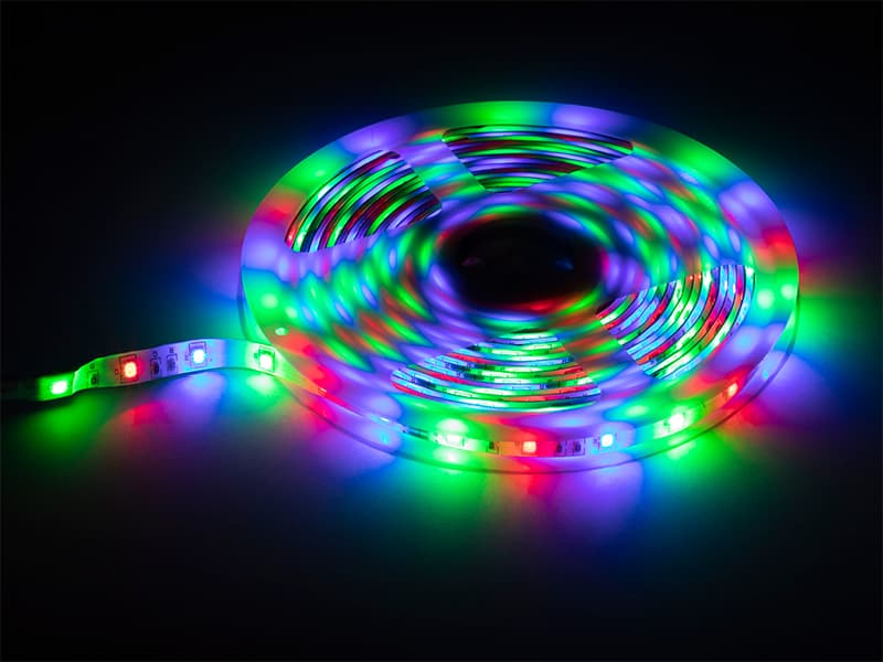 RGB LED trak Blow 2835, 5m, 300 LED, komplet, vodoodporen 2