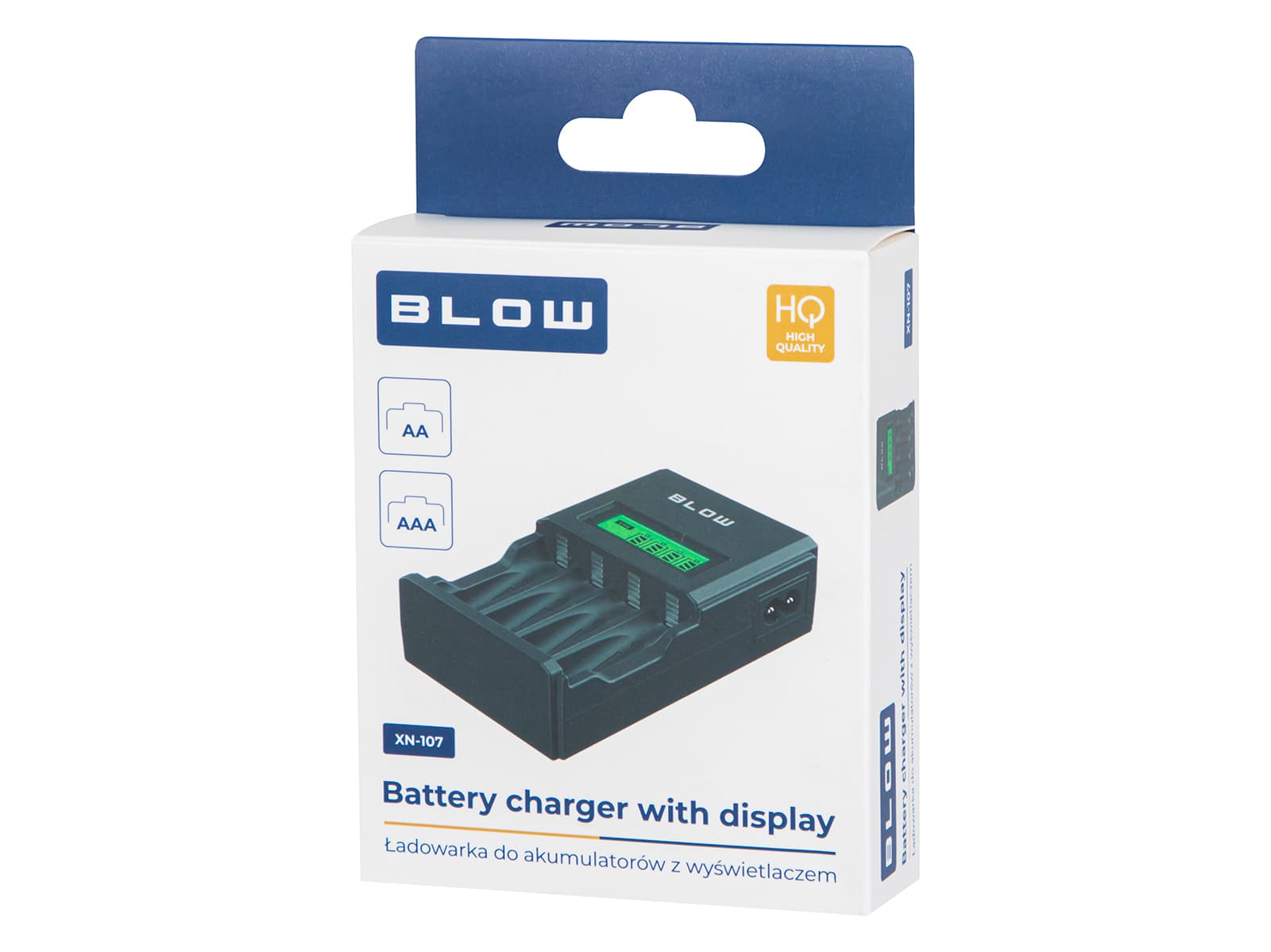 BLOW Polnilnik XN-107 AA/AAA z LCD 4