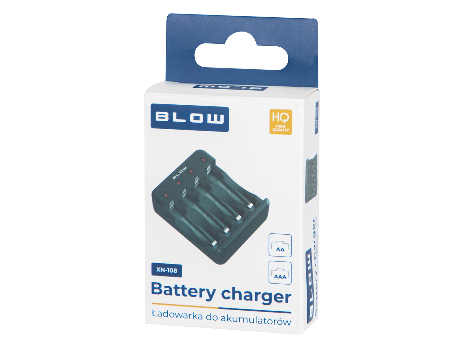 BLOW USB polnilnik XN-108 AA/AAA z LED indikatorjem 4