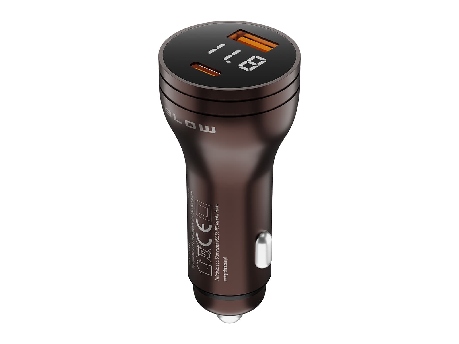 Avtomobilski polnilnik Blow 100W (2x USB-A + USB-C) 2