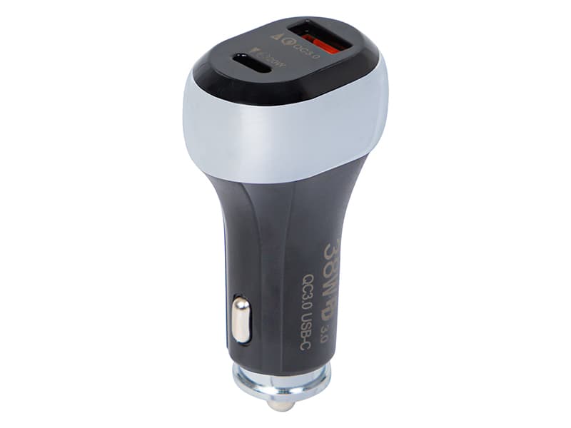 Avto polnilec Blow 38W, USB-A + USB-C (PD) 3
