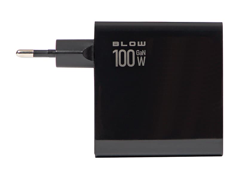Omrežni polnilnik Blow 100W GaN, 2x USB-A + 2x USB-C (PD) 2