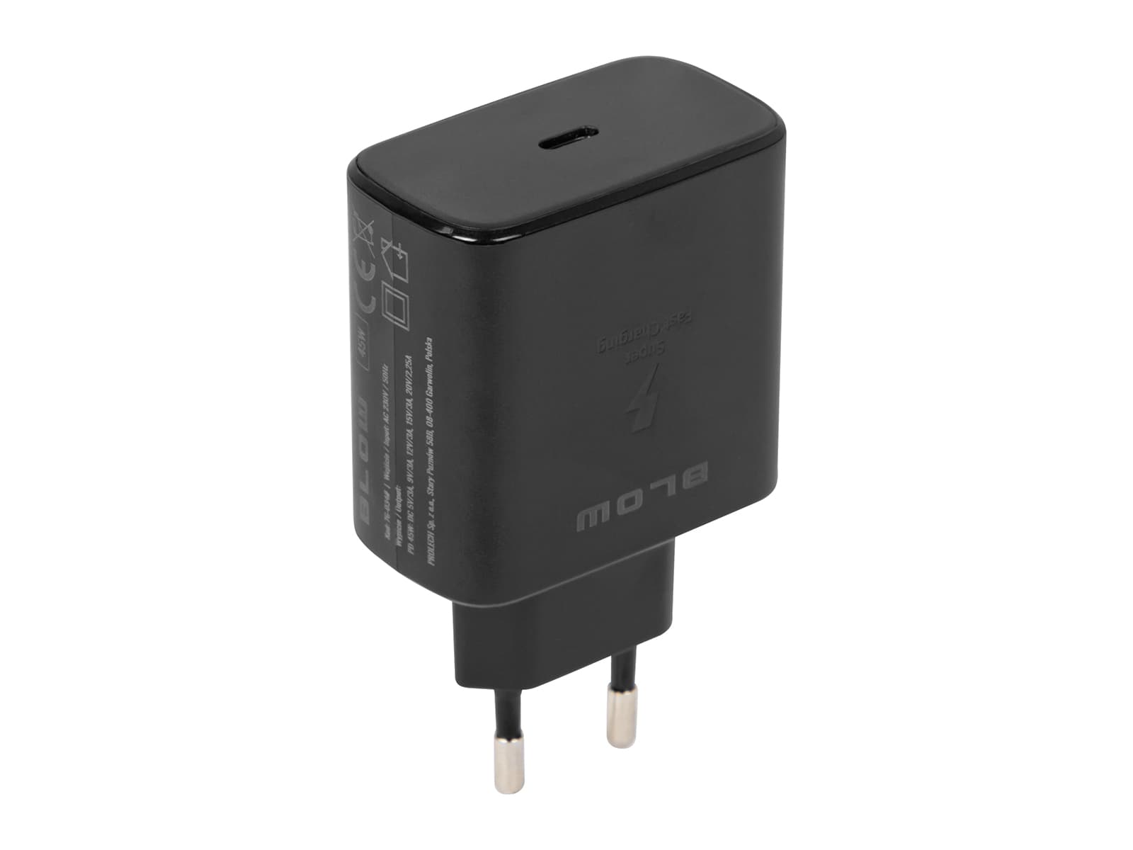 Blow Polnilnik USB-C PD 45W z kablom (76-034#) 3