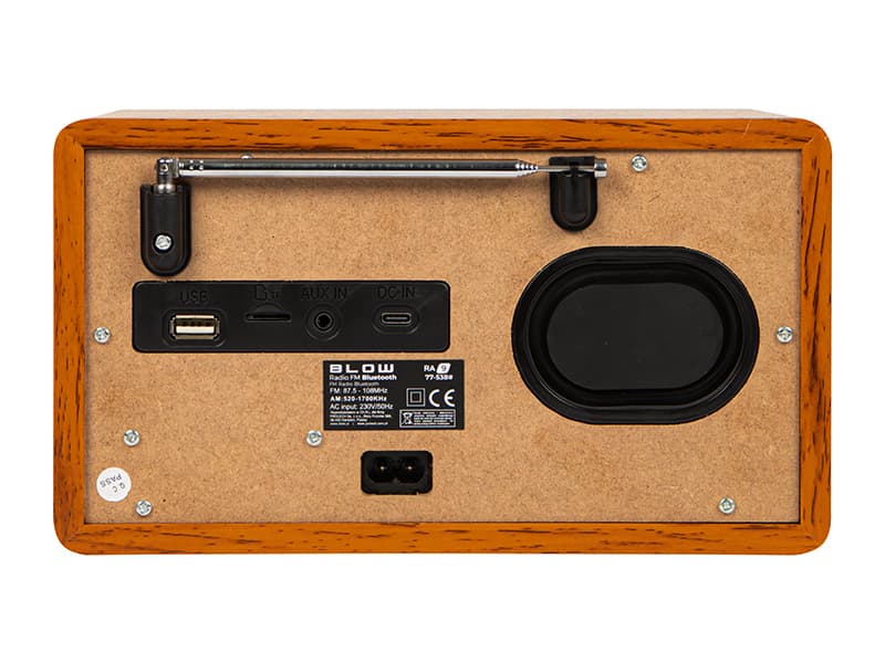 Prenosni radio Blow RA9 V2 (AM/FM/BT/USB/SD/AUX) 2