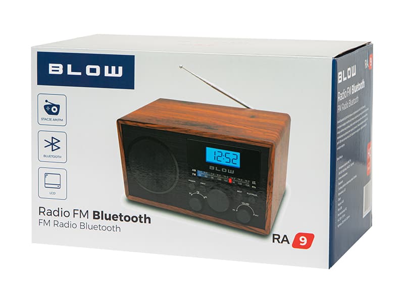 Prenosni radio Blow RA9 V2 (AM/FM/BT/USB/SD/AUX) 4