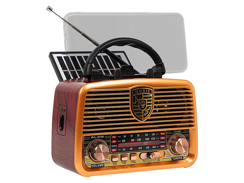 Blow Retro radio FM/AM, Bluetooth, solarno polnjenje - RA10 2