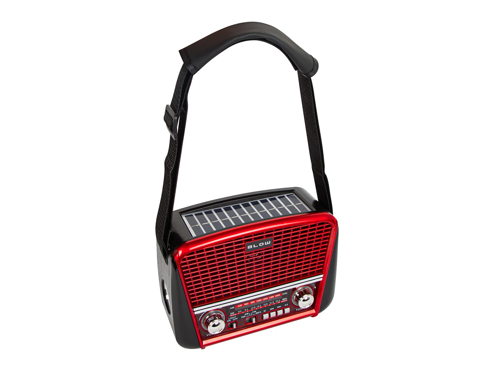 Blow RA17 Prenosni radio AM/FM/SW/BT, rdeč 2