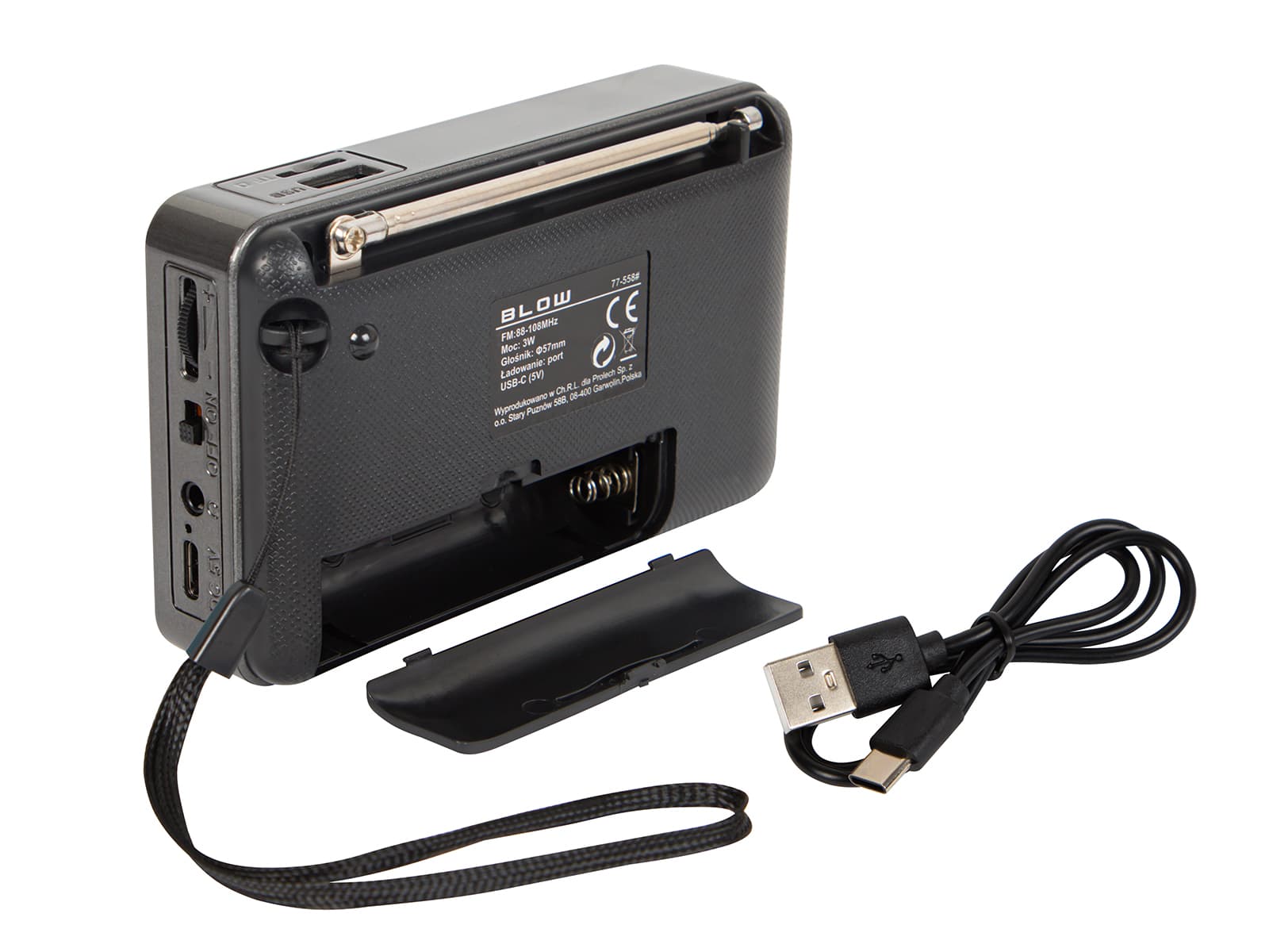 Prenosno radio AM/FM BT Blow RA18 Mini 5