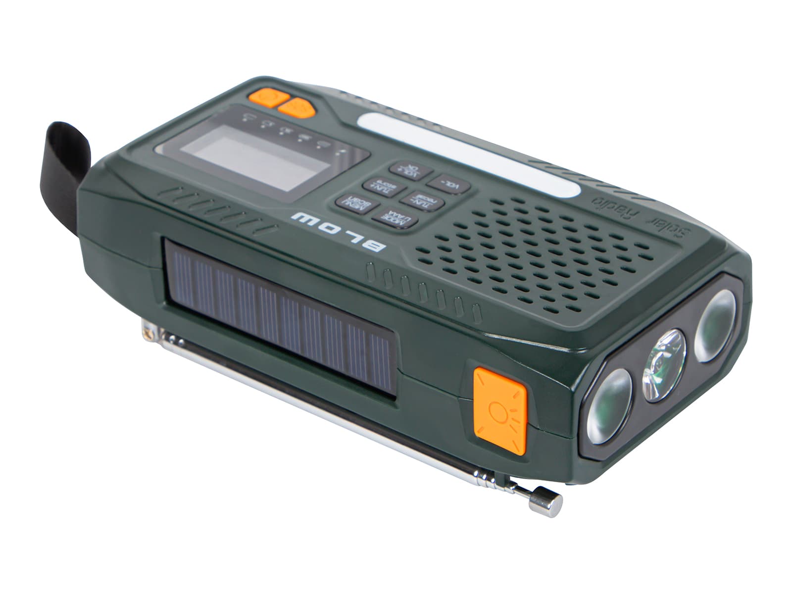 Blow RA19 Prenosno radio AM/FM/DAB+ s solarnim polnj. 3