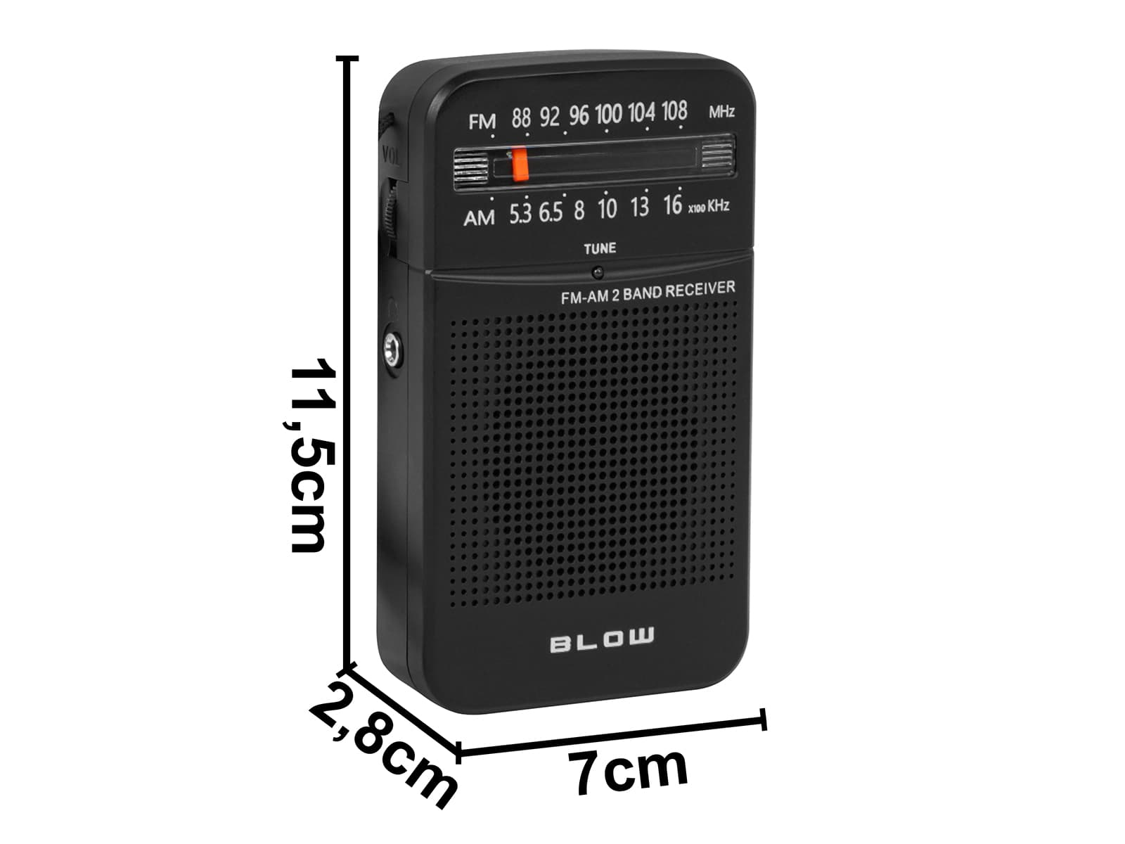 Prenosni radio Blow RA20 AM/FM 7