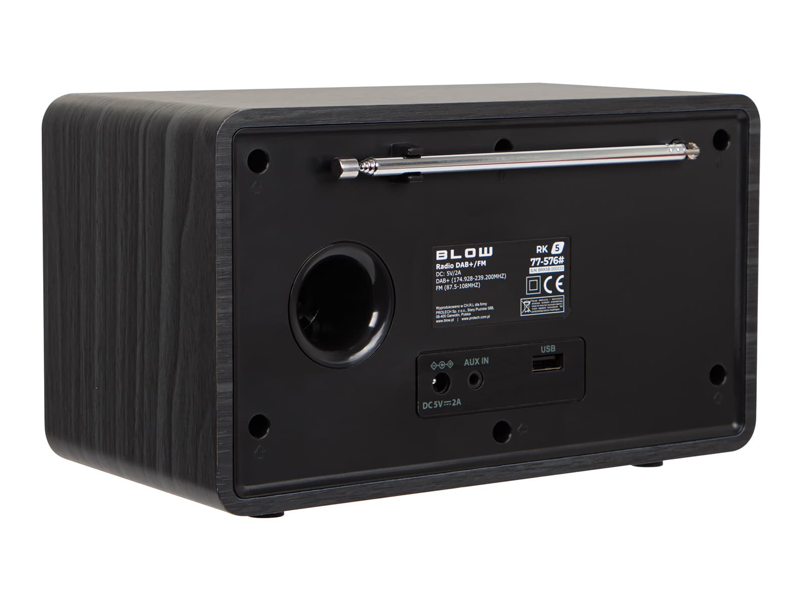 Prenosno kuhinjsko radio Blow RK5 BT (DAB+/FM/Bluetooth) 2