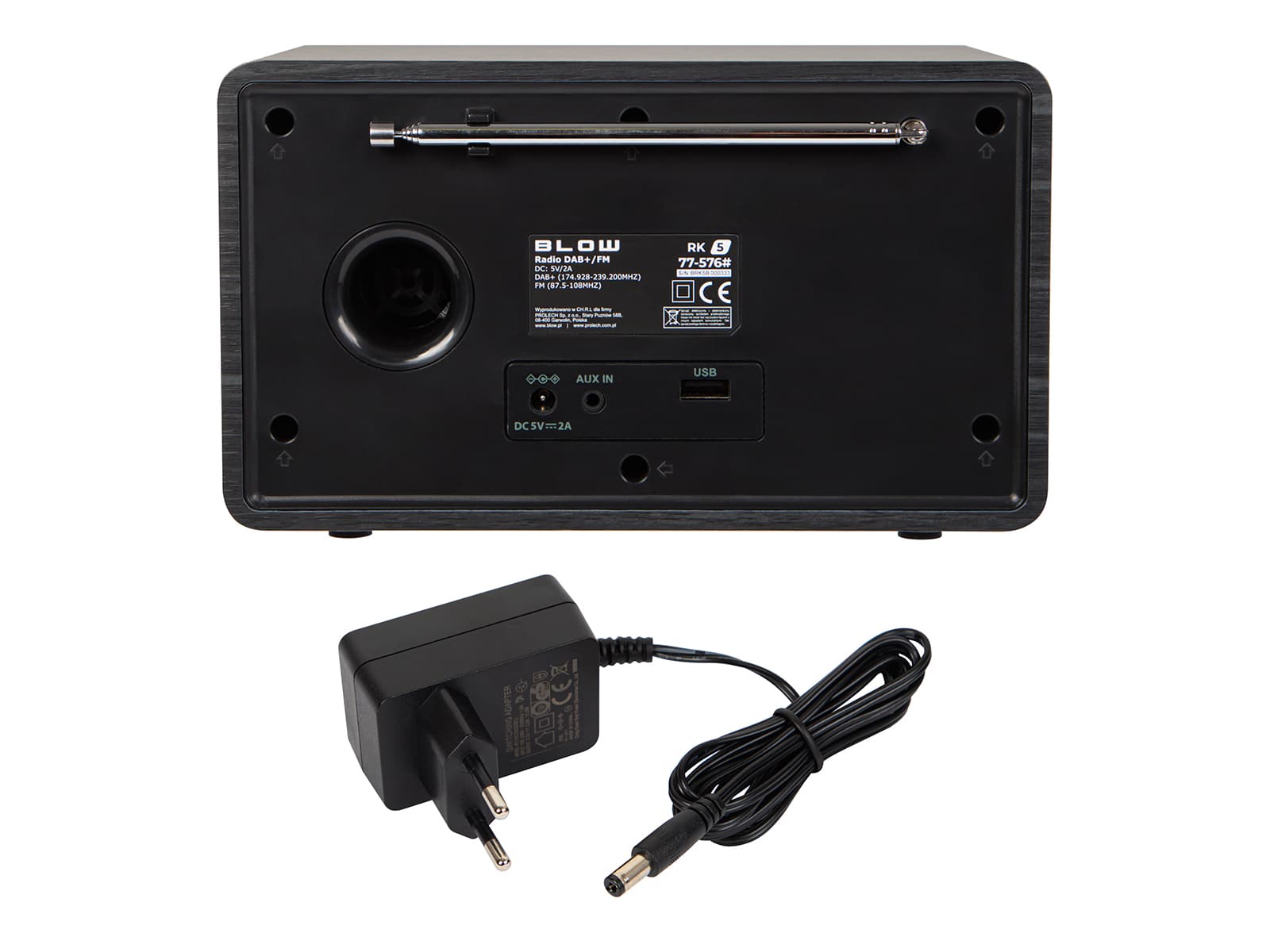 Prenosno kuhinjsko radio Blow RK5 BT (DAB+/FM/Bluetooth) 4