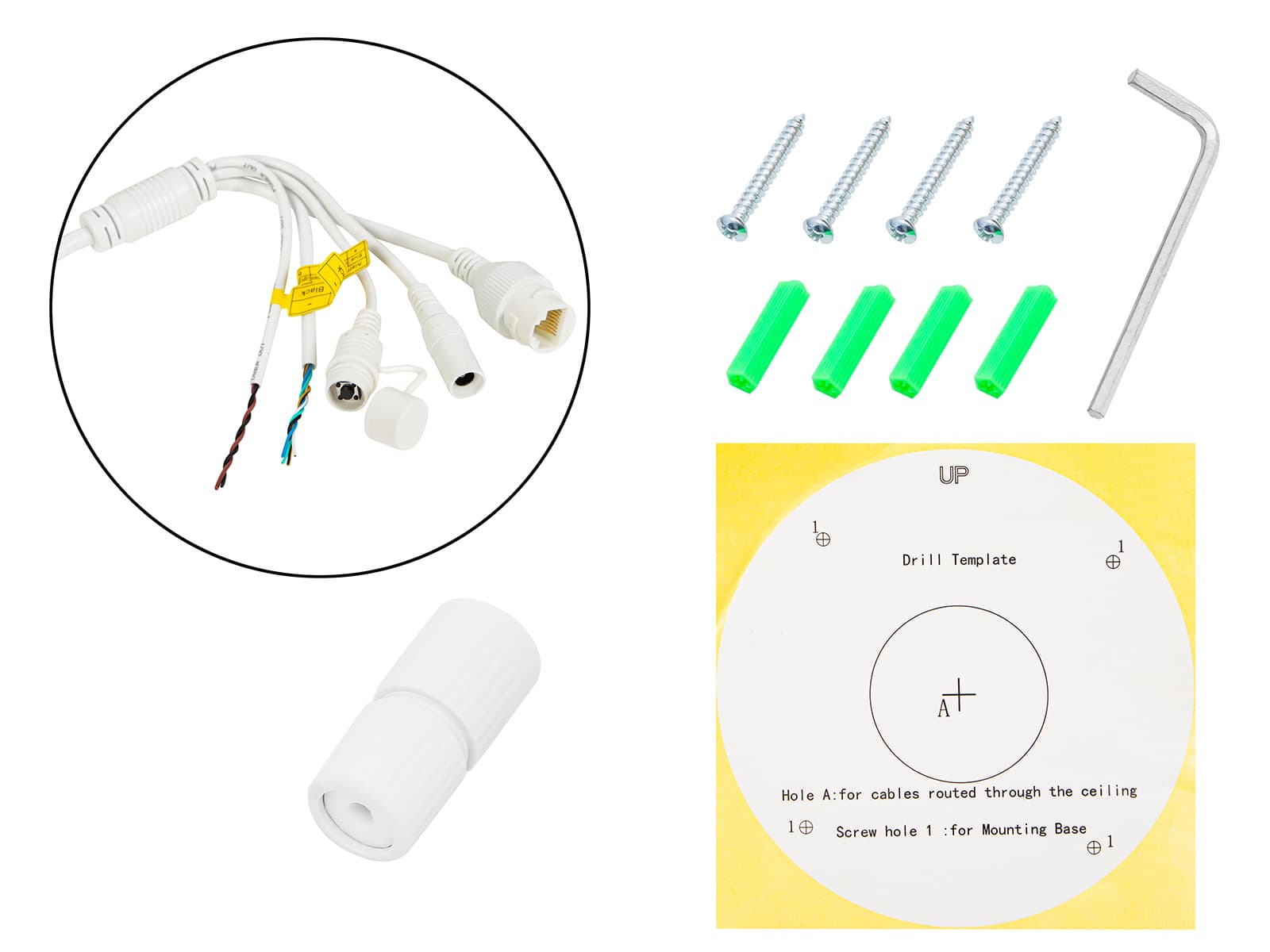 BLOW IP kamera 8MP BL-I8SS40TWM, 4mm, WiFi, Dome, DualLens 4