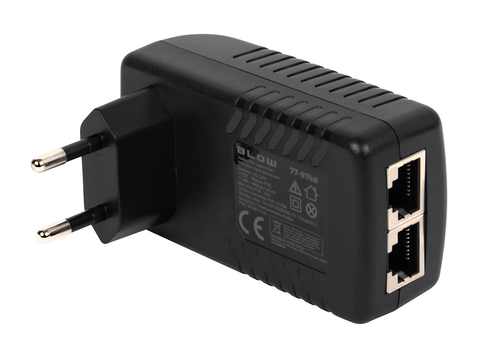 Napajalnik/injektor PoE 24W 2