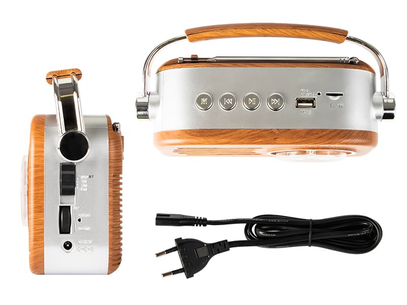 Prenosni radio Blow RA3 Retro, AM/FM/SW, Bluetooth, USB 3