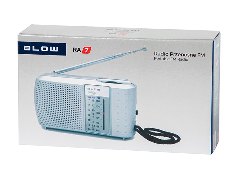 Prenosno AM/FM radio BLOW RA7 5