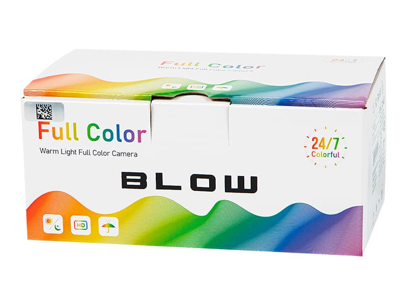 Blow Analogna AHD/CVI/TVI/CVBS kamera 5MP FullColor, zunanja 3
