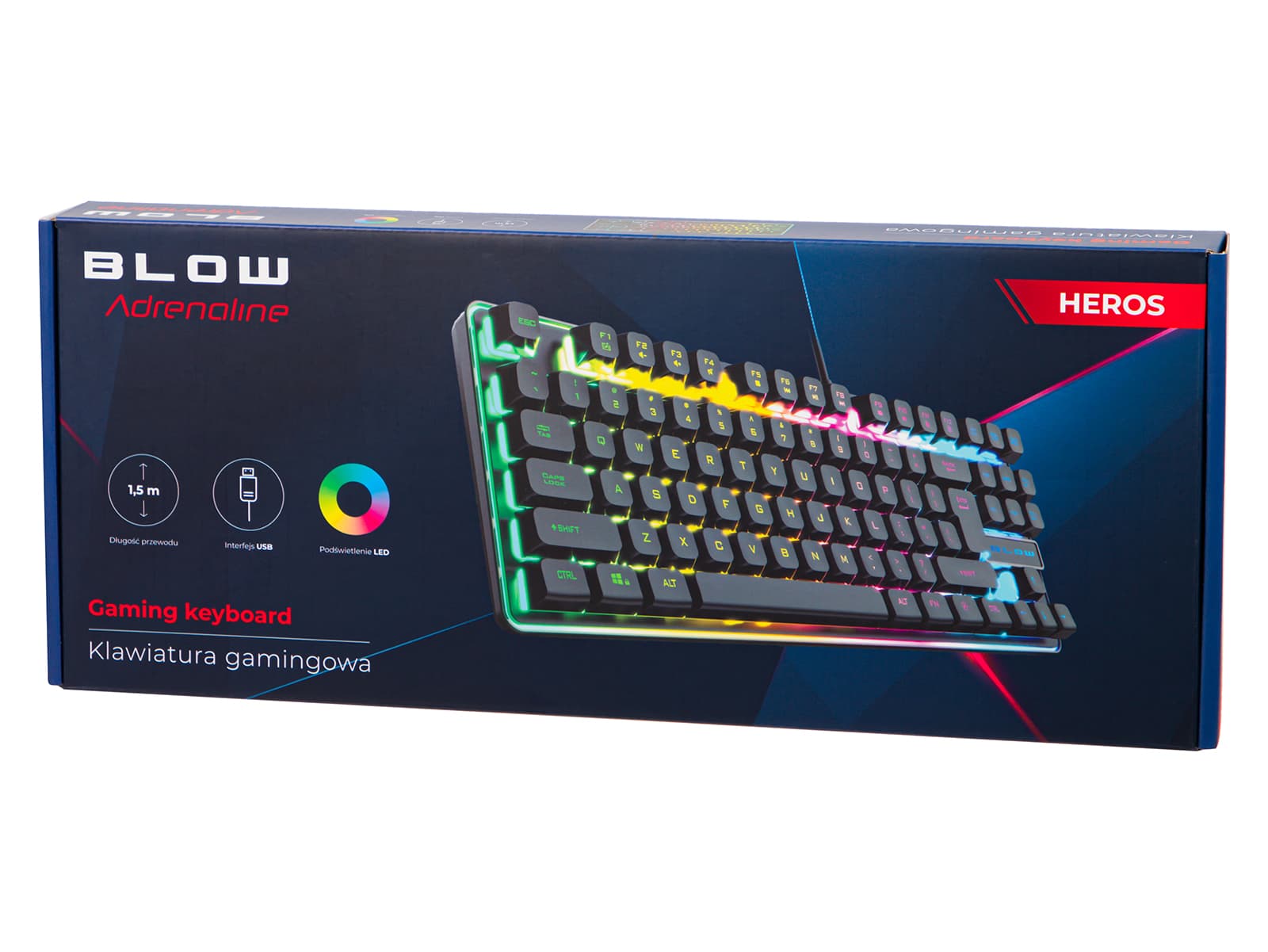 Gaming tipkovnica Blow Heros USB, črna 4