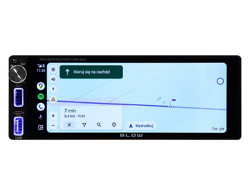 Avtoradio Blow AVH-686A RDS, MP3/USB/micro SD/Bluetooth 5