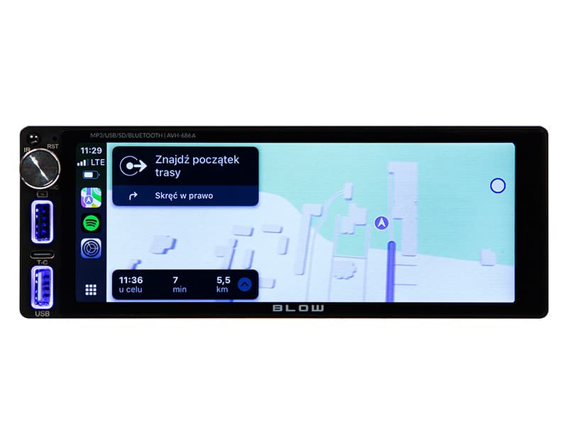 Avtoradio Blow AVH-686A RDS, MP3/USB/micro SD/Bluetooth 6