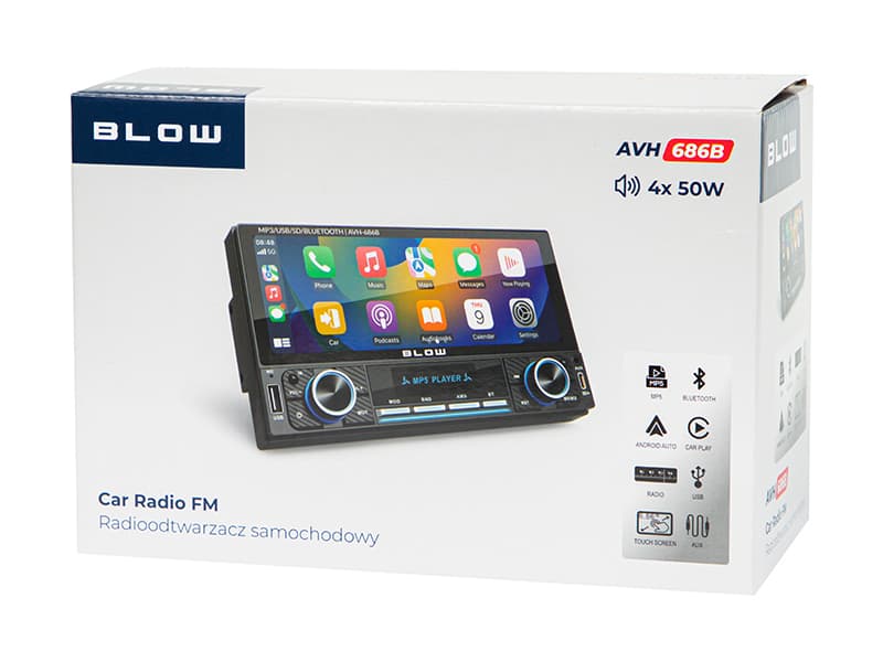 Avtoradio Blow AVH-686B RDS, MP3/USB/micro SD/Bluetooth 6