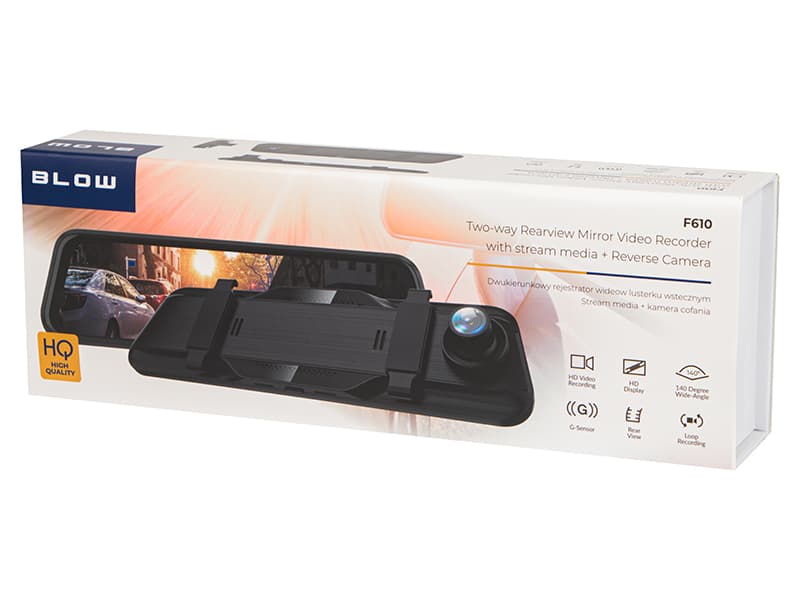 Avtomobilski DVR Blow F610 - vzvratna kamera in 10" zaslon 7