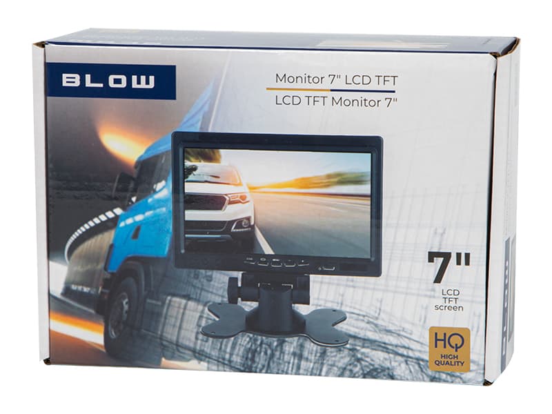 7" LCD monitor Blow za kamero vzvratne vožnje 4