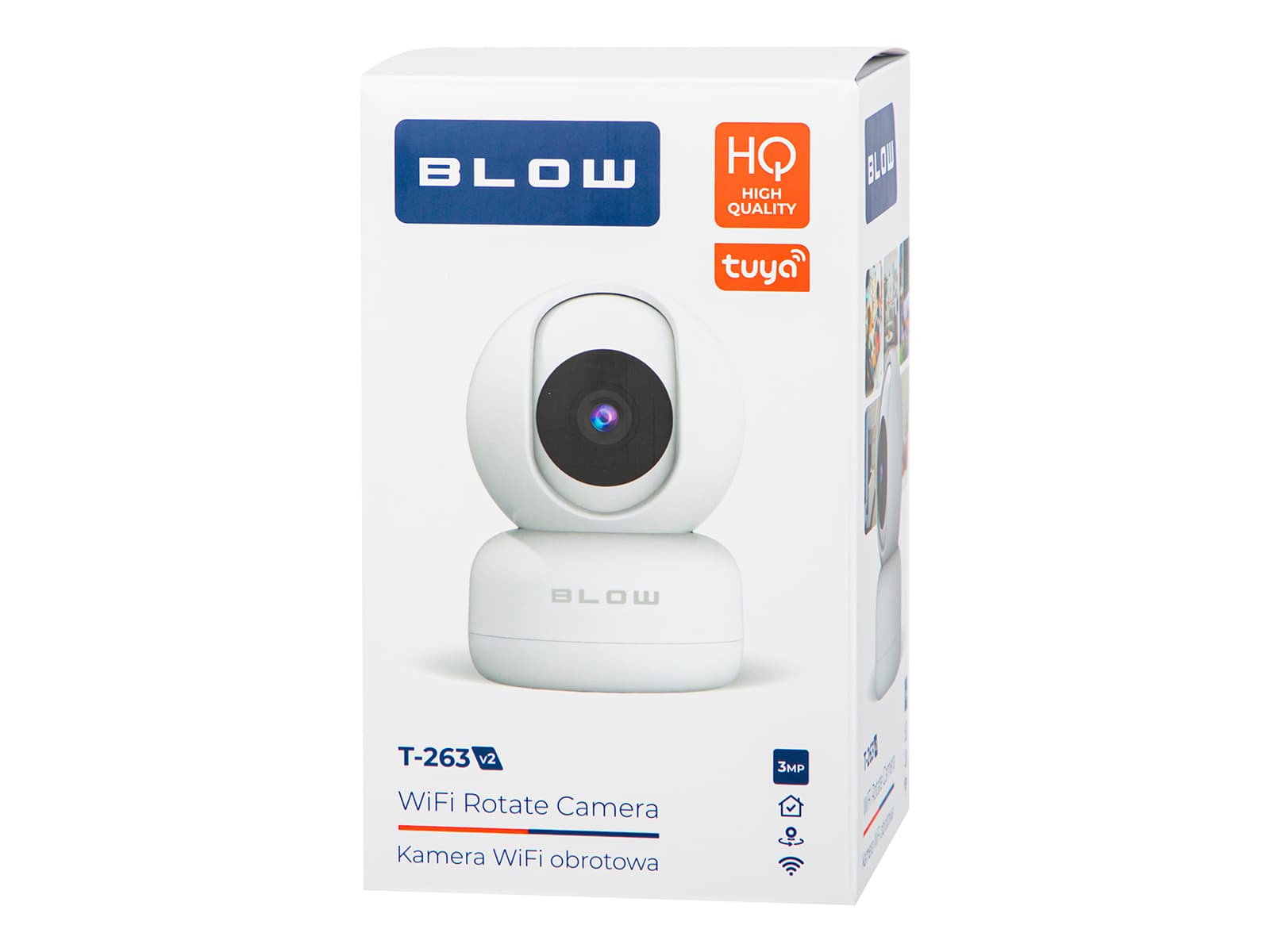 Blow T-263 v2 Tuya WiFi Obravotna kamera 3MP (Nanny Cam) 4