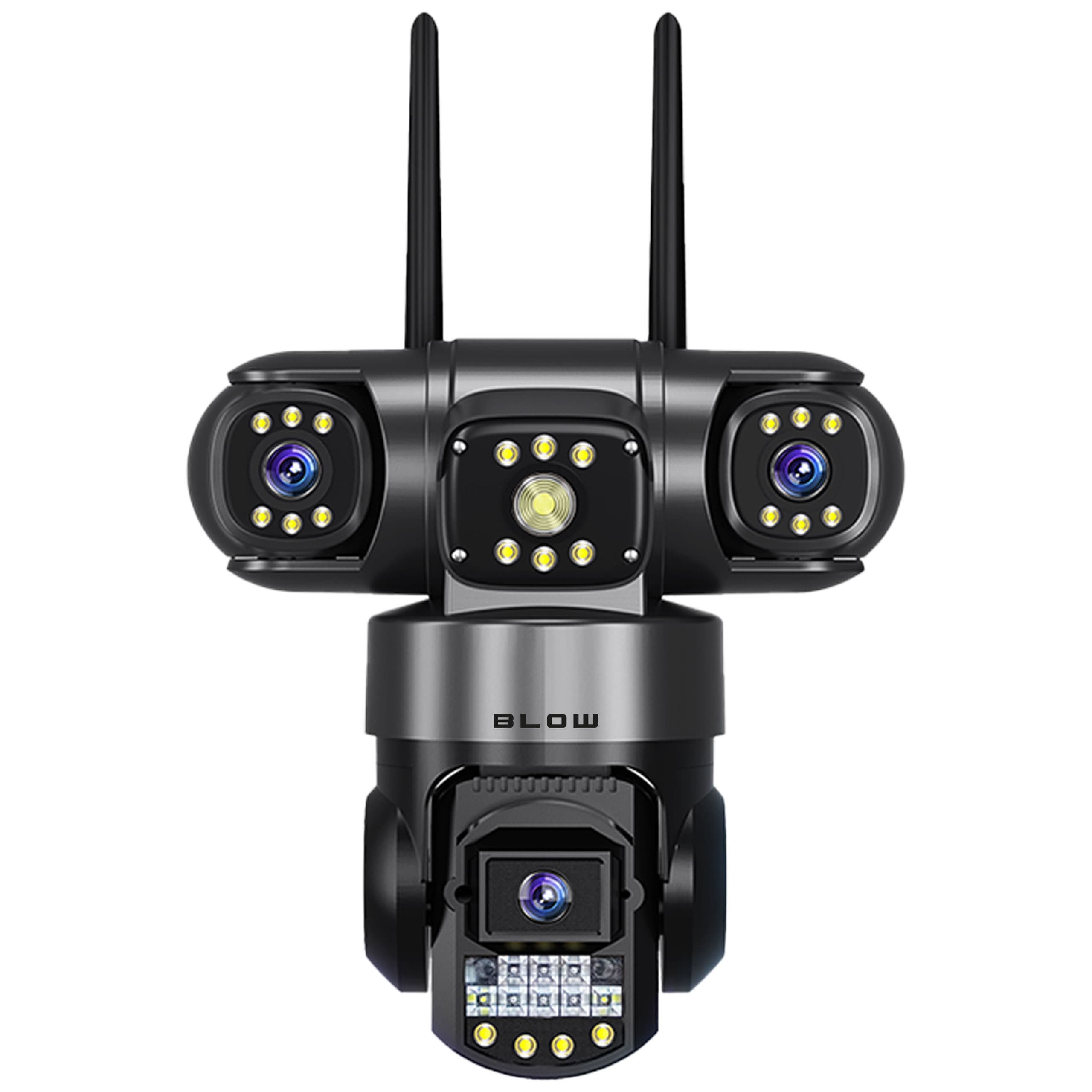 Blow 78-680# Wi-Fi kamera, 3 leče, 6MP, V380, črna 5