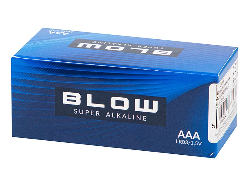 BLOW Super Alkaline AAA LR3 baterije, 50 kosov 2