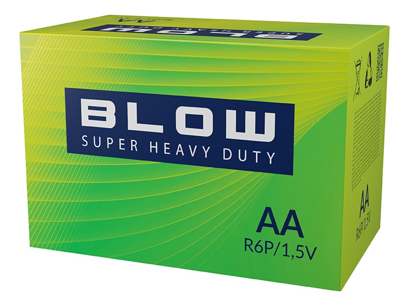 Baterije Blow AA Super Heavy Duty R6, 1.5V, blister 4 kosi (40 kos) 2
