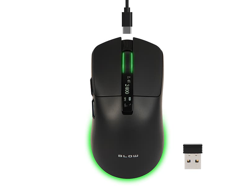 Brezžična optična miška Blow Adrenaline Sigma, RGB 2