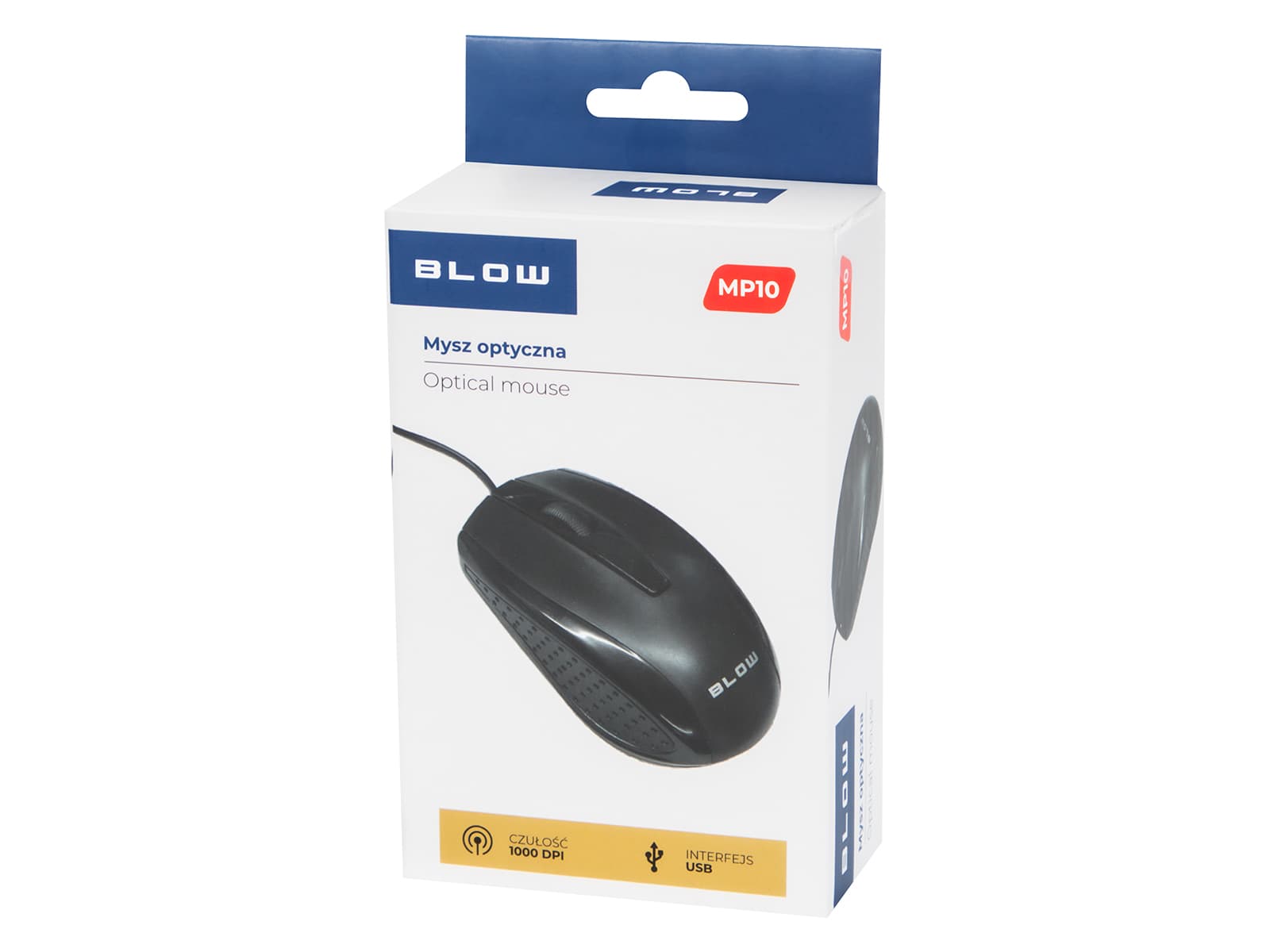 Optična miška Blow MP-10 USB, črna 4