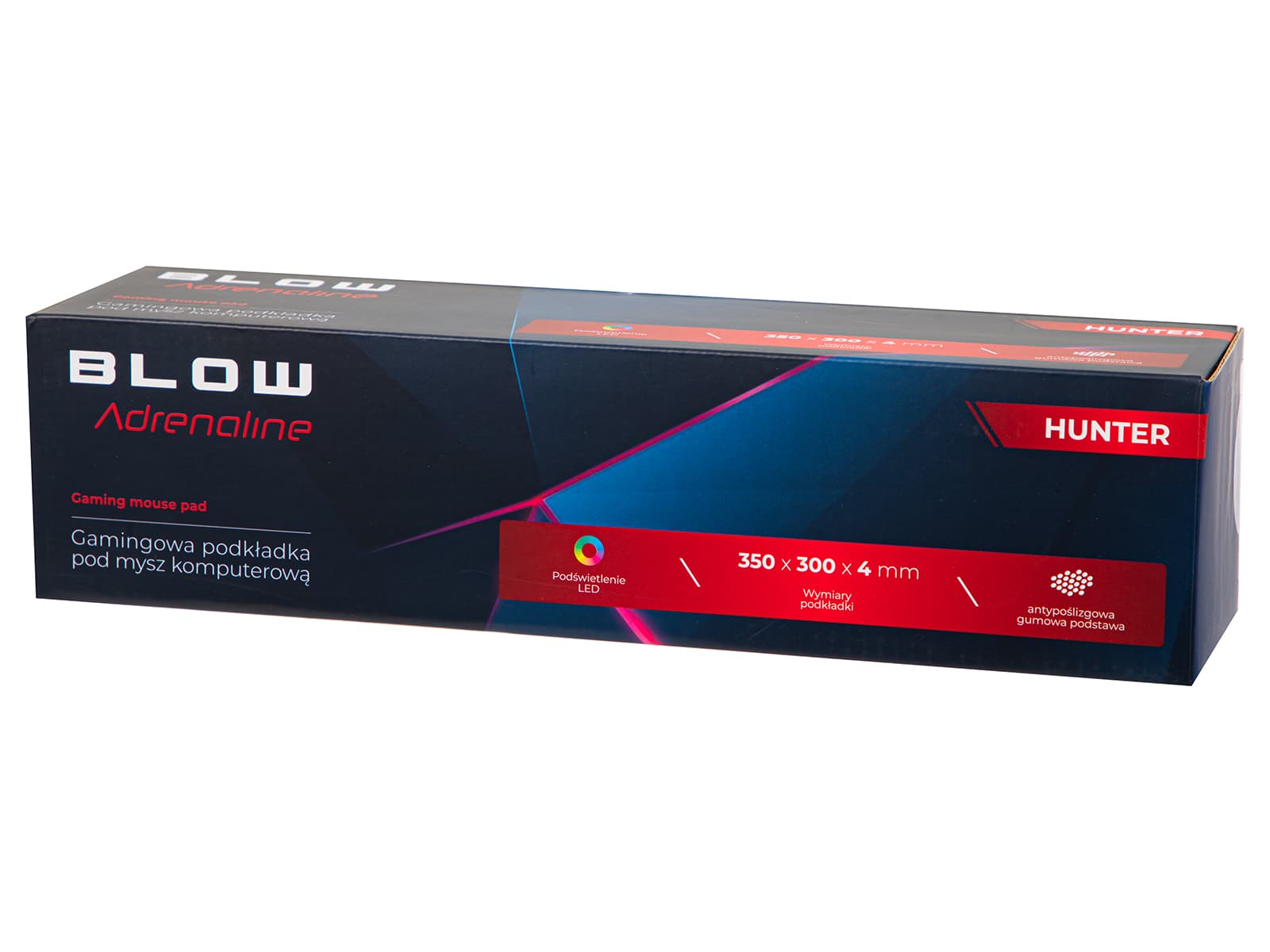 Gaming podloga za miško Blow LED 300x350 mm 4
