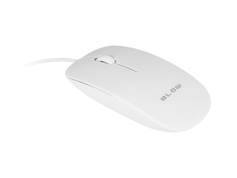 Blow Žična optična miška MP-30, USB, bela 2