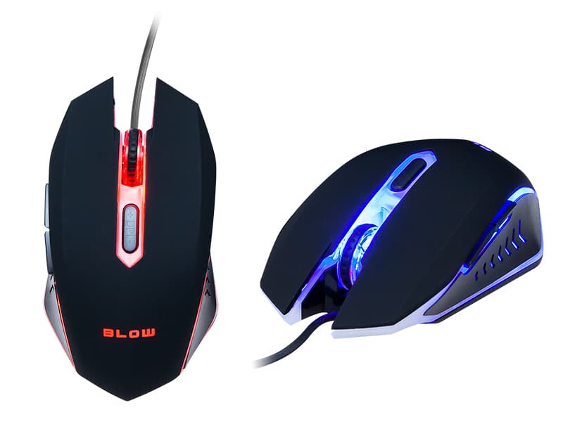 Blow Adrenaline Hurricane2 Žična optična miška, črna/siva 2