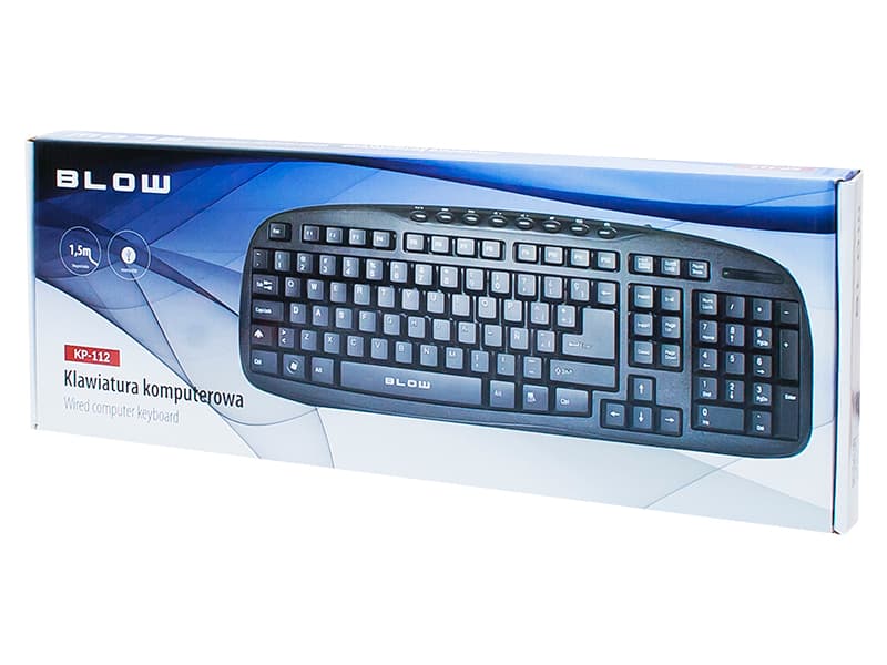 Blow KP-112 USB Tipkovnica, črna 2