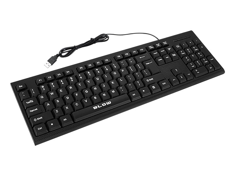 Blow USB tipkovnica KP-106, QWERTY, črna 2