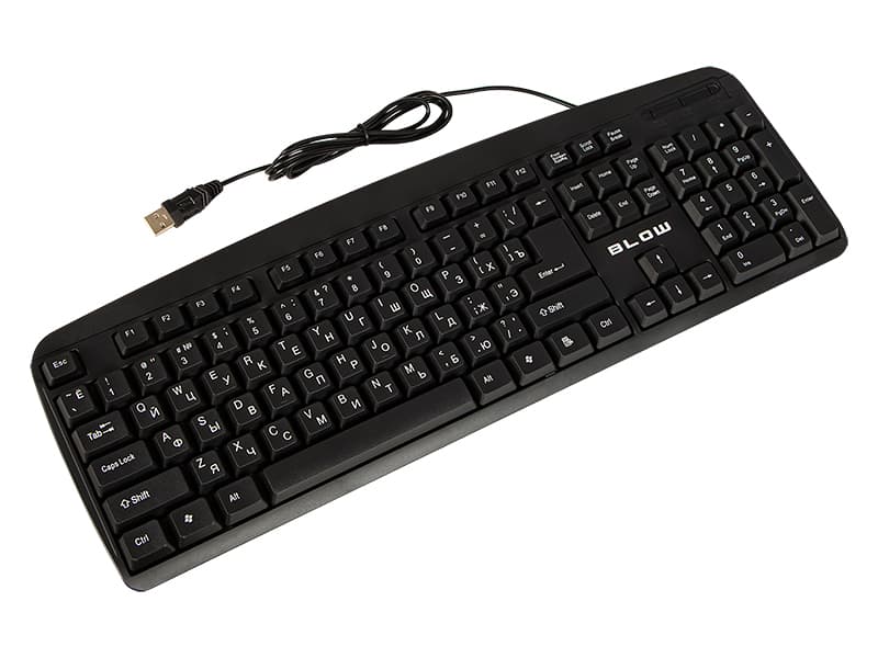 Tipkovnica Blow KP-104, USB, QWERTY + cirilica (ruska/ukrajinska) 2