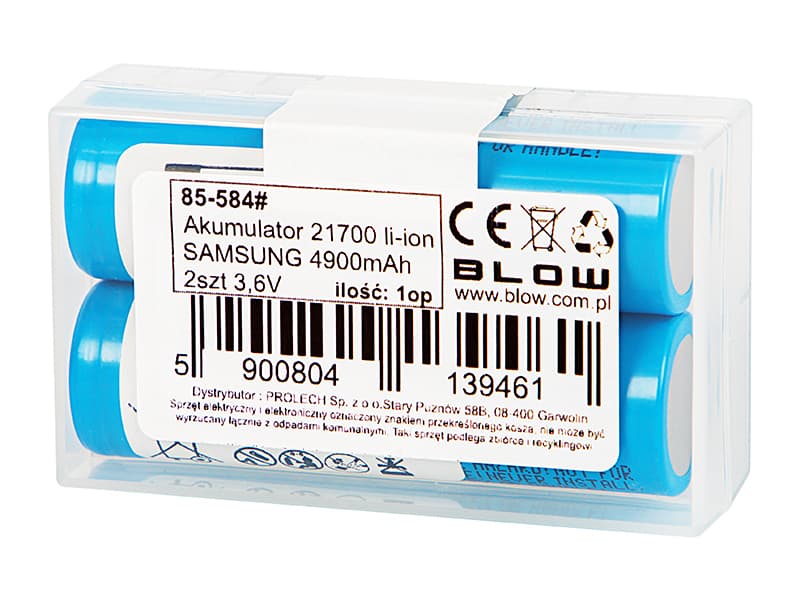 Akumulator 21700 Li-ion Samsung 4900mAh (2 kosa) 2