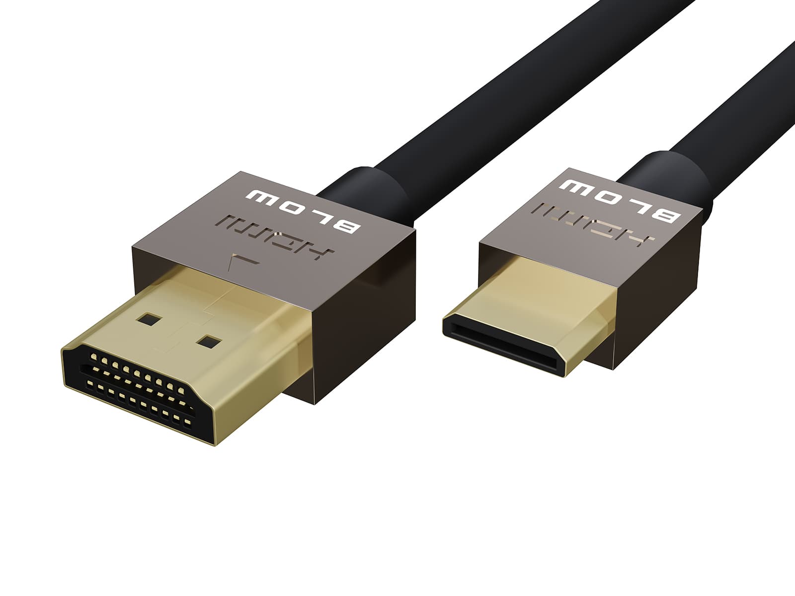 HDMI na Mini HDMI kabel Blow Silver, 1,5m 2