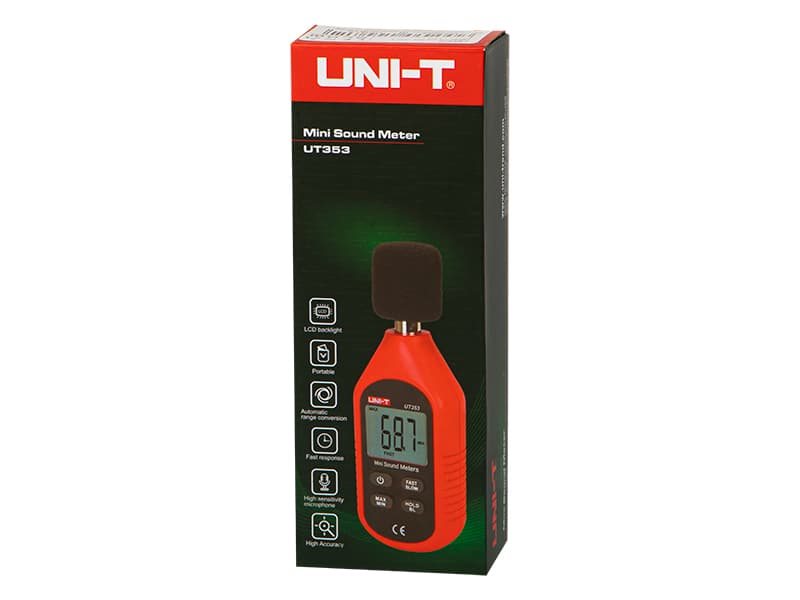 Uni-T UT353 Merilnik glasnosti (Sonometer) 3