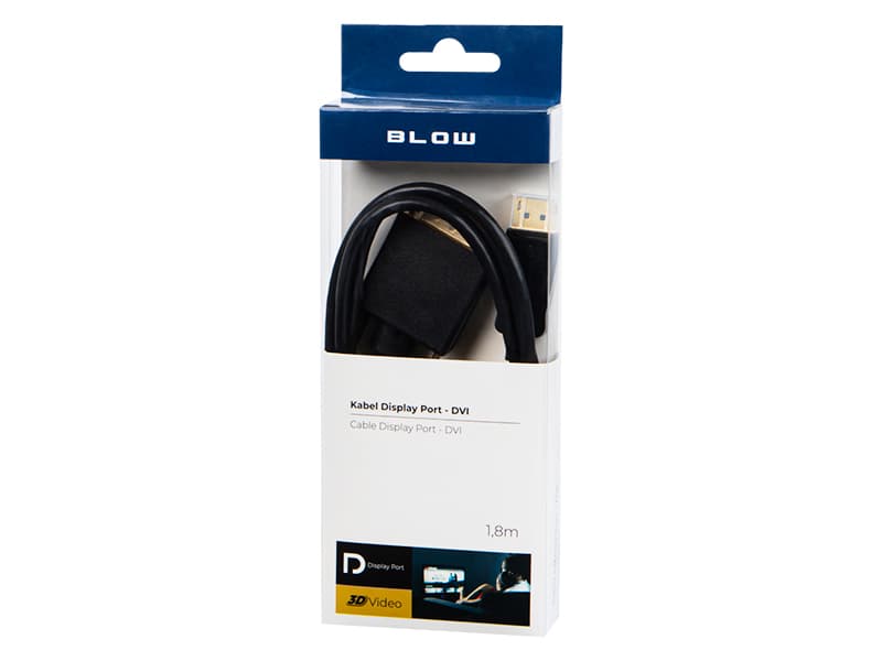 Blow DisplayPort na DVI kabel 1.8m 2
