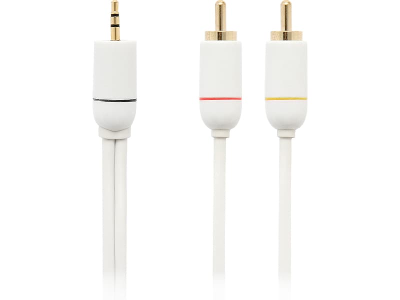 2,5mm Jack (stereo) na 2x RCA kabel, 1,5m 2