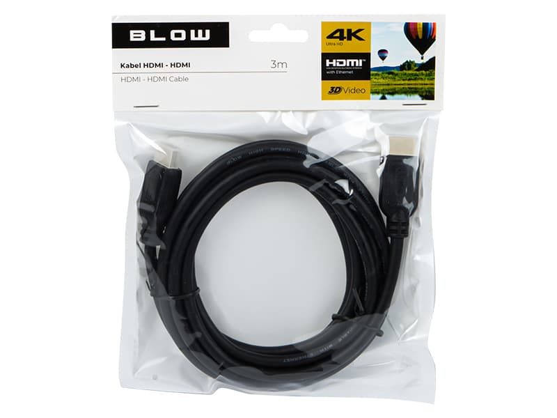Blow HDMI 2.0 kabel 3m (4K) 2