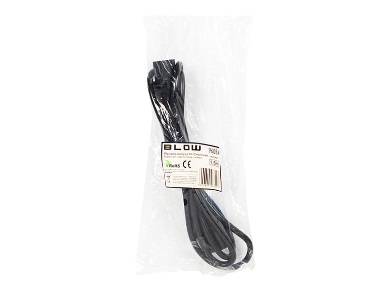 Napajalni kabel Blow za računalnik/monitor 1.5m 2