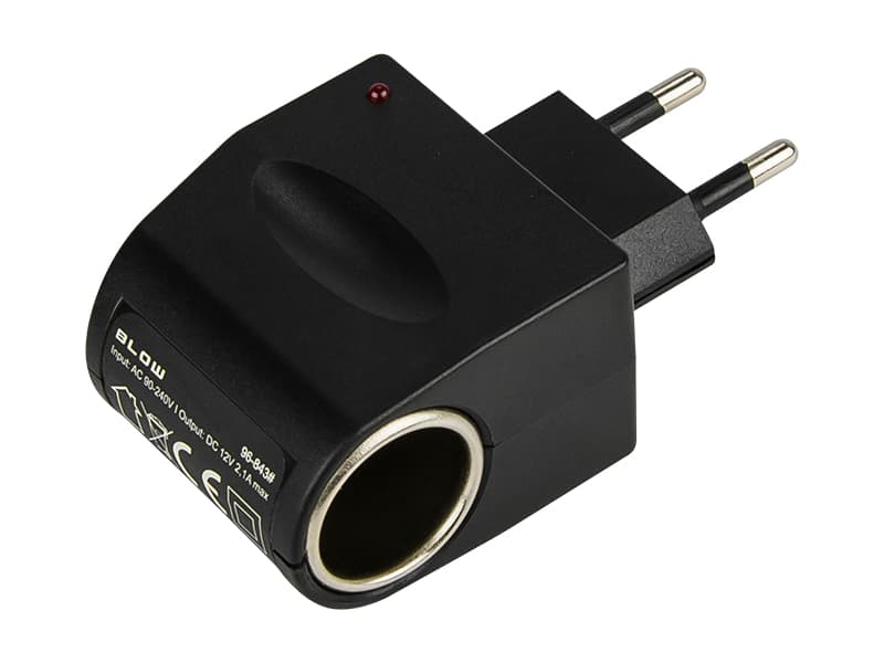 Blow adapter napetosti 230V/12V z vtičnico za vžigalnik, 2,1A 2