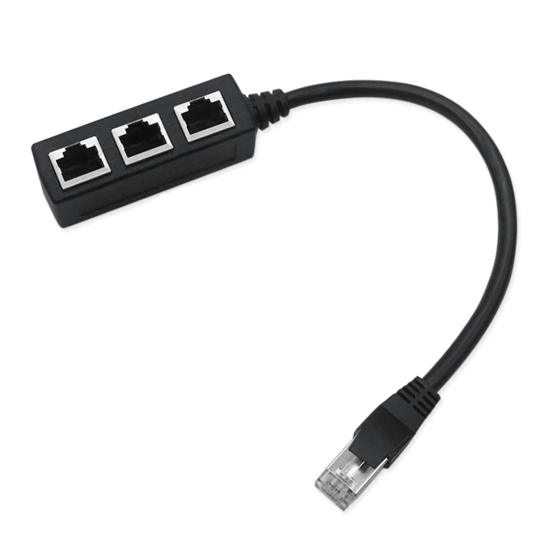 RTO Adapter LAN RJ45 razdelilec 3xRJ45 FTP