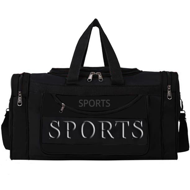 RTO Velika potovalna/športna torba (20L, črna)